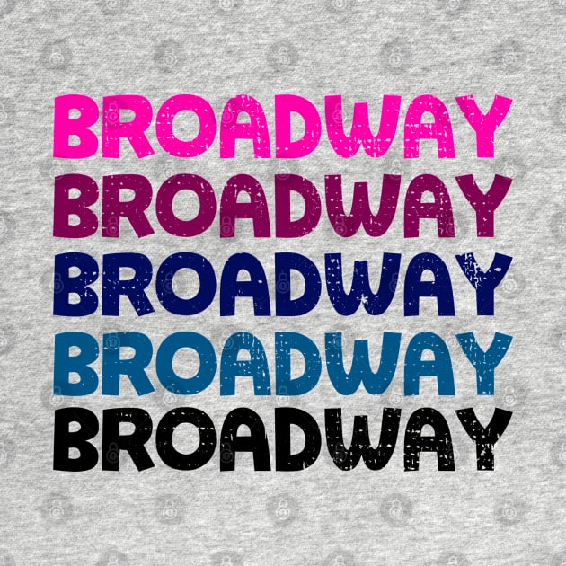 Broadway Retro Shirt by KsuAnn